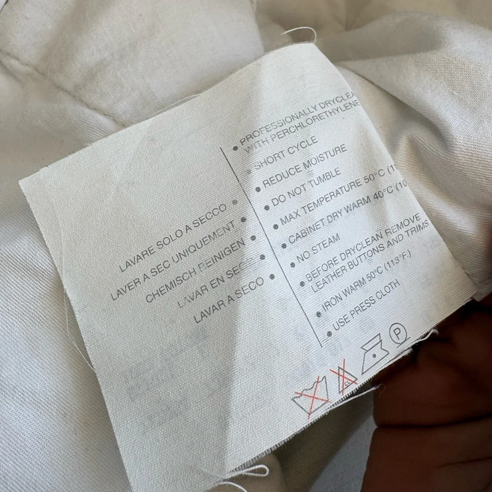 Gucci Off White Ivory Cotton Corduroy Pants Made in Italy Preppy Retro 54 38x32